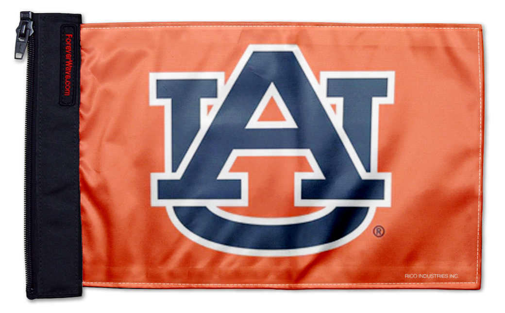 Auburn 11"x17" Forever Wave Flag for Jeep Wrangler YJ 1986-1995