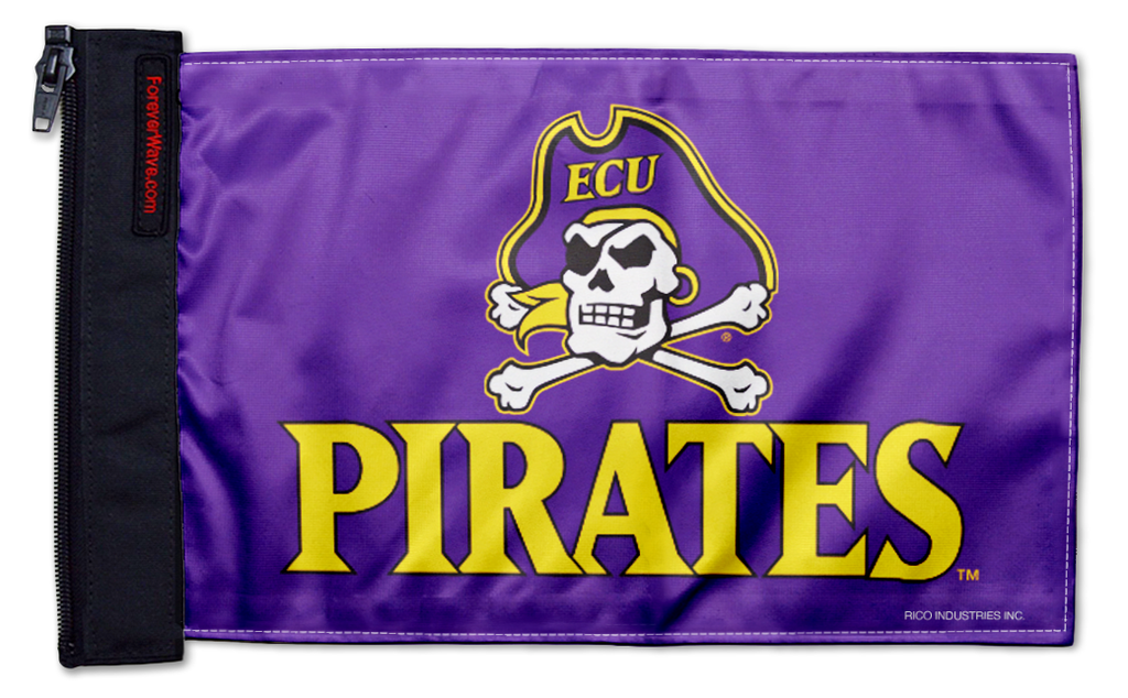 East Carolina 11"x17" Forever Wave Flag