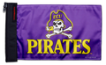East Carolina 11"x17" Forever Wave Flag for Jeep Wrangler YJ 1986-1995