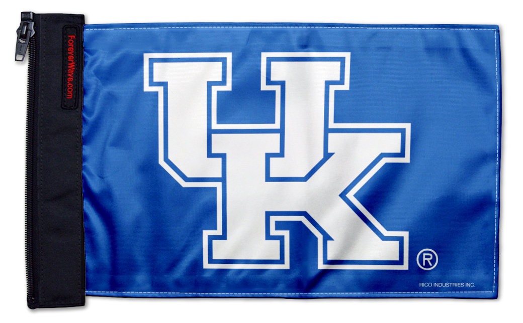 Kentucky 11"x17" Forever Wave Flag for Boats