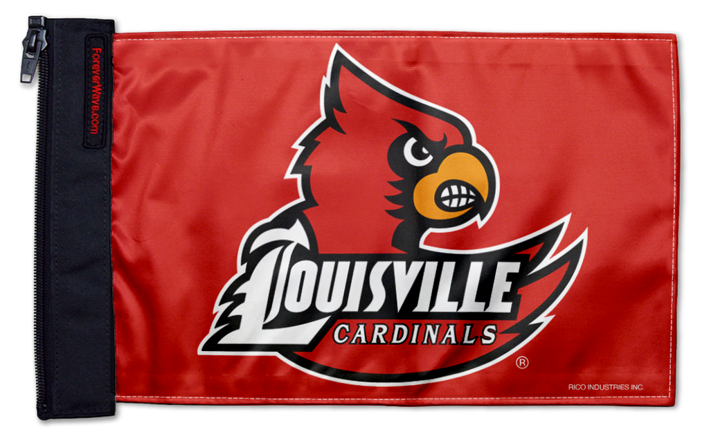 Louisville 11"x17" Forever Wave Flag for Jeep Wrangler JK 2-Door 2007-2018
