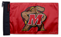 Maryland Terrapins 11"x17" Forever Wave Flag for Jeep Wrangler JK 2-Door 2007-2018