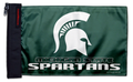 Michigan State 11"x17" Forever Wave Flag for Jeep Wrangler CJ-7 and CJ-8 1976-1986