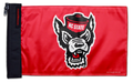 North Carolina State 11"x17" Forever Wave Flag for Jeep Wrangler YJ 1986-1995
