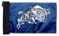 Naval Academy 11"x17" Forever Wave Flag for Jeep Wrangler CJ-7 and CJ-8 1976-1986
