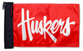 Nebraska 11"x17" Forever Wave Flag for Jeep Wrangler JK 2-Door 2007-2018