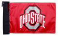 Ohio State Red11"x17" Forever Wave Flag for Jeep Wrangler TJ 1996-2006