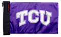 TCU 11"x17" Forever Wave Flag for Jeep Wrangler TJ 1996-2006