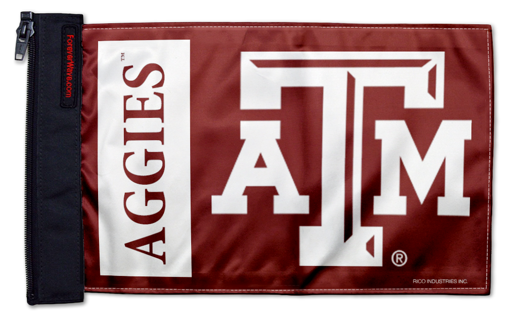 Texas A&M 11"x17" Forever Wave Flag