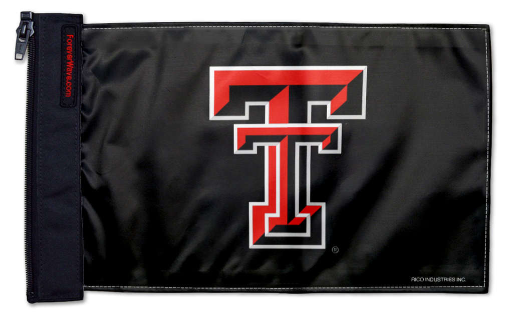 Texas Tech 11"x17" Forever Wave Flag for Jeep Wrangler TJ 1996-2006