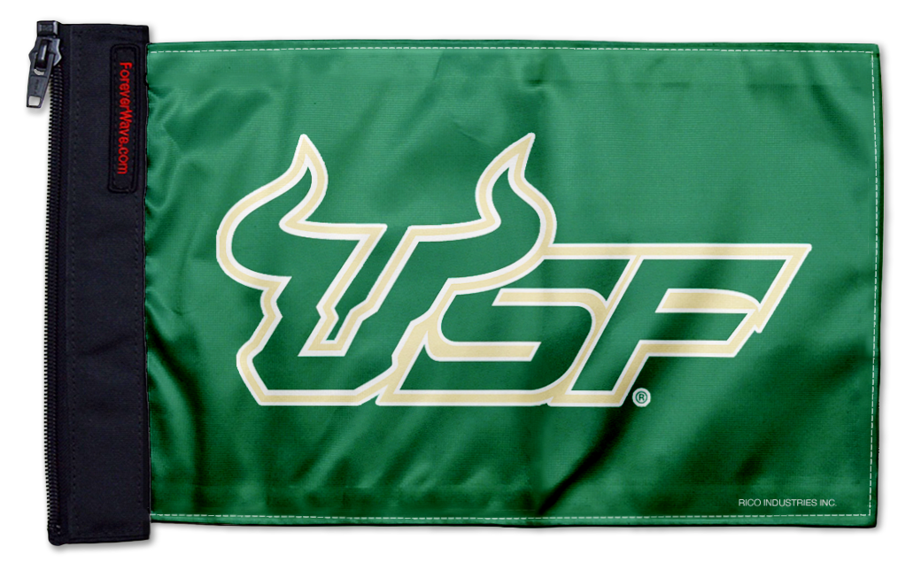 South Florida 11"x17" Forever Wave Flag for Jeep Wrangler LJ 2003-2006