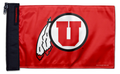 Utah 11"x17" Forever Wave Flag for Jeep Wrangler CJ-7 and CJ-8 1976-1986