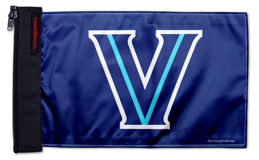 Villanova 11"x17" Forever Wave Flag for Jeep Wrangler CJ-7 and CJ-8 1976-1986