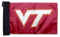 Virginia Tech 11"x17" Forever Wave Flag for Jeep Wrangler CJ-7 and CJ-8 1976-1986