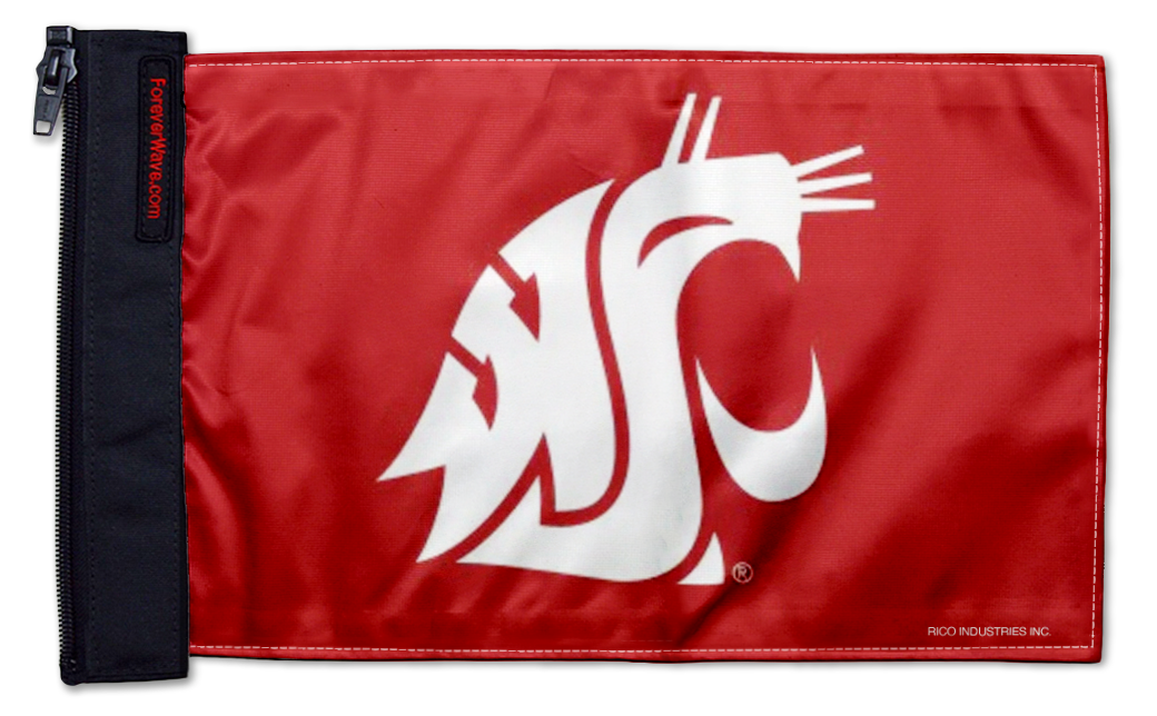 Washington State 11"x17" Forever Wave Flag for Jeep Wrangler LJ 2003-2006