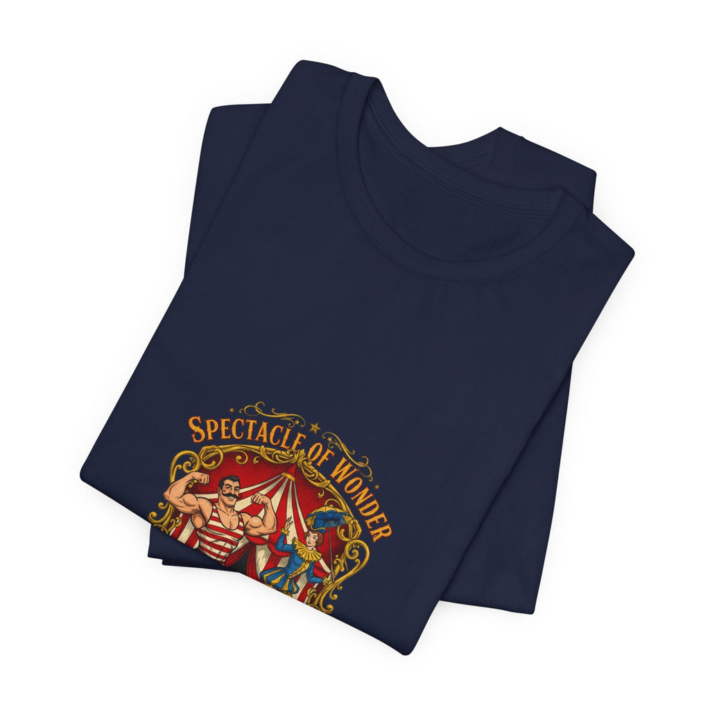 "Spectacle of Wonder" Vintage Circus T-Shirt | Retro Carnival Graphic Tee