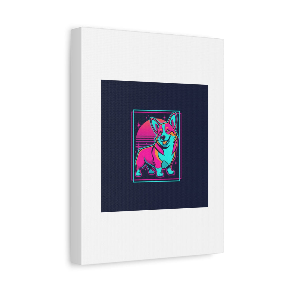 Platonic Love Corgi Canvas | Friendship Valentine, Galentine’s Wall Art