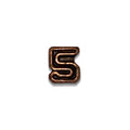 US Army Numeral 5 3/16in Bronze Ribbon Device