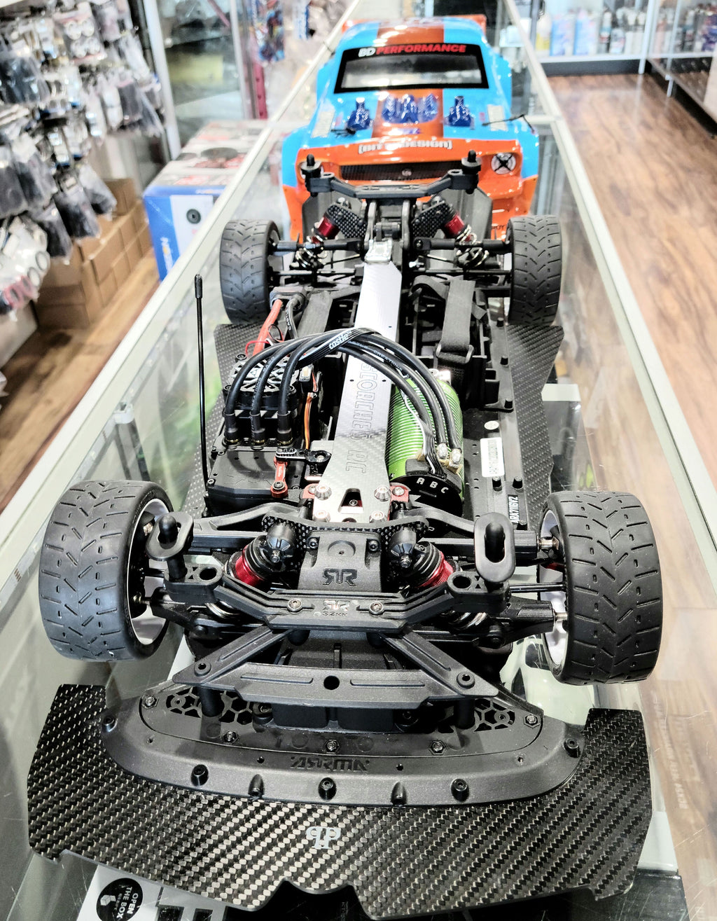 IRonManRc CUSTOM ARRMA LIMITLESS V2 CAR W/ BITTY DESIGN DESTROYER BODY