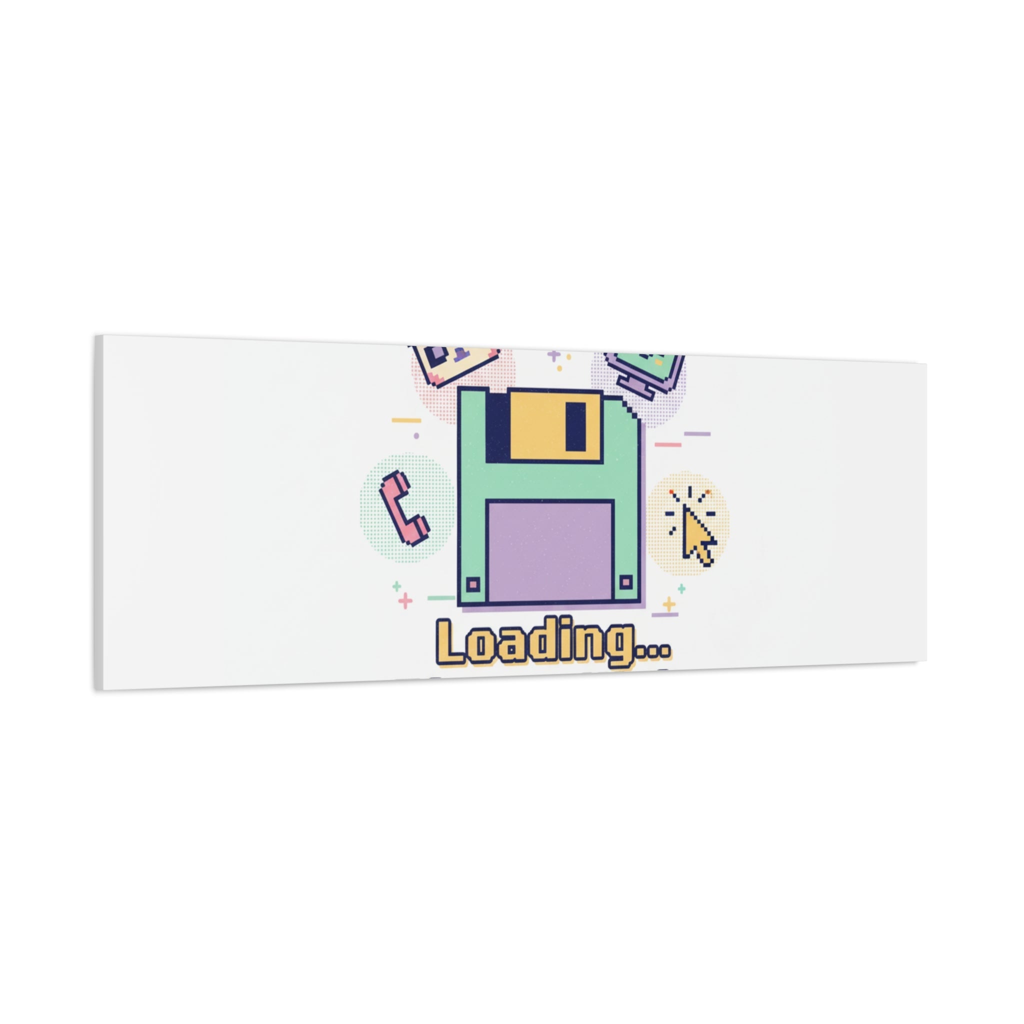 Loading Please Wait Canvas | Old Internet Aesthetic, 90s Web Nostalgia