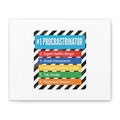#1 Procrastinator Canvas, Rank-Style List Poster | Top-List Ranking Obsession