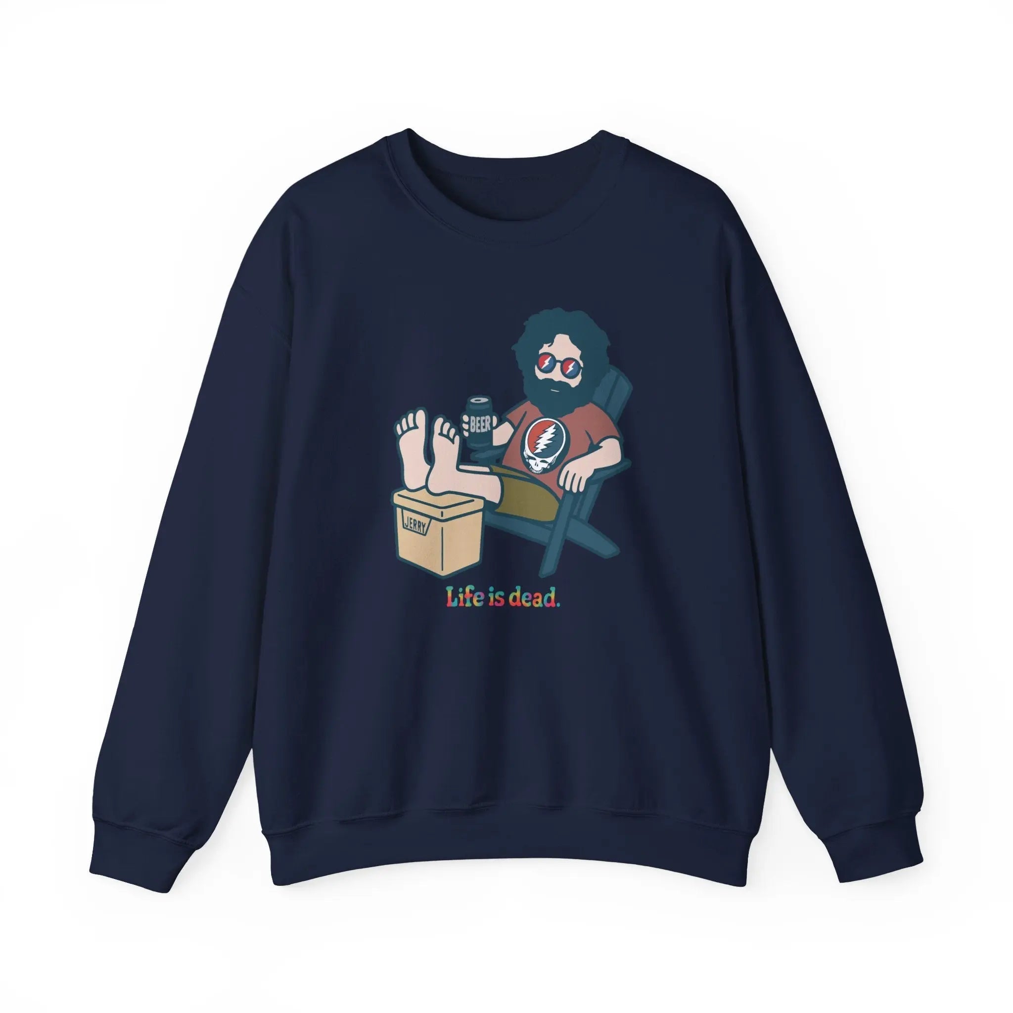Stay Cool, Jerry Life is dead.® Crewneck