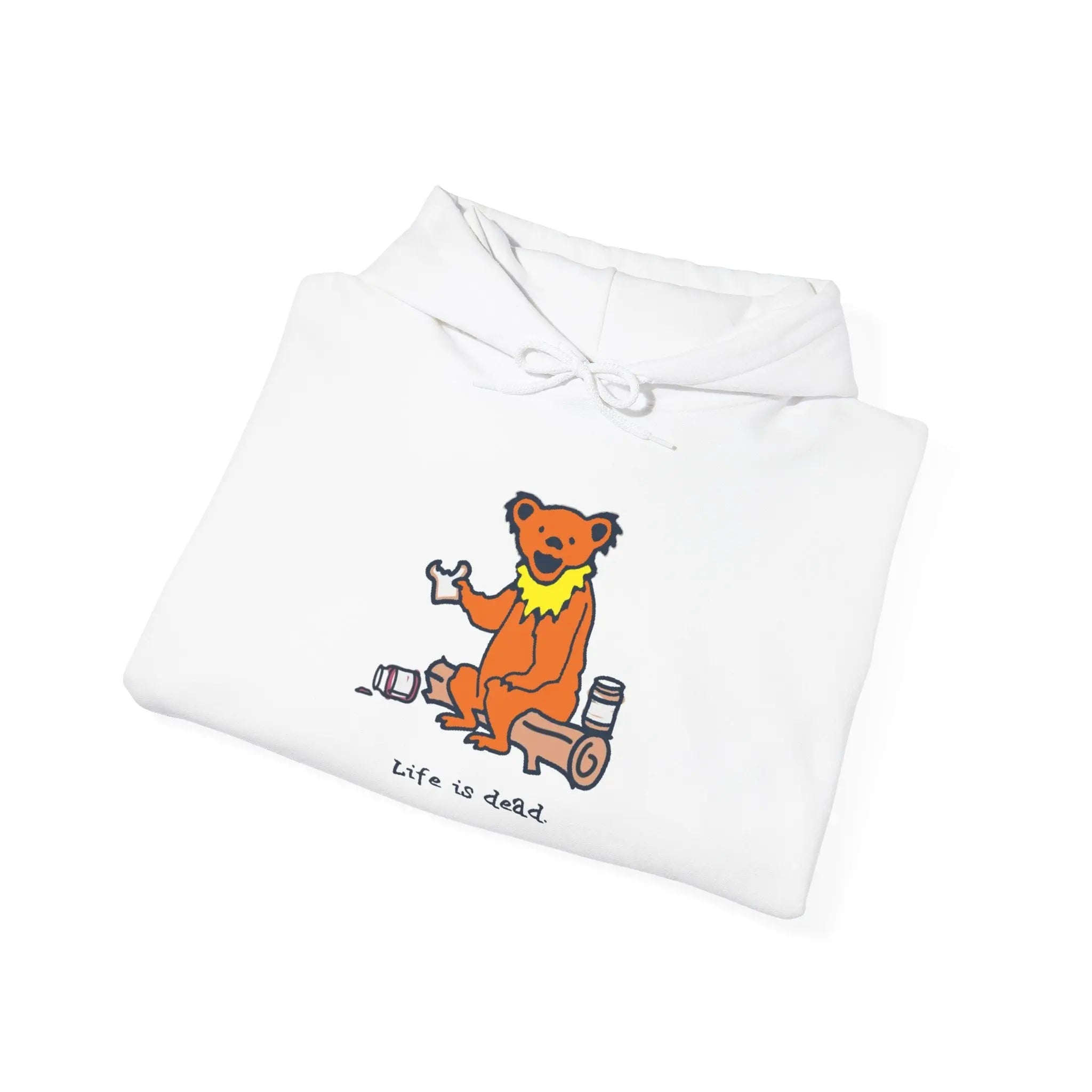 Life is dead.® Snackin' Bear Grateful Dead Hoodie