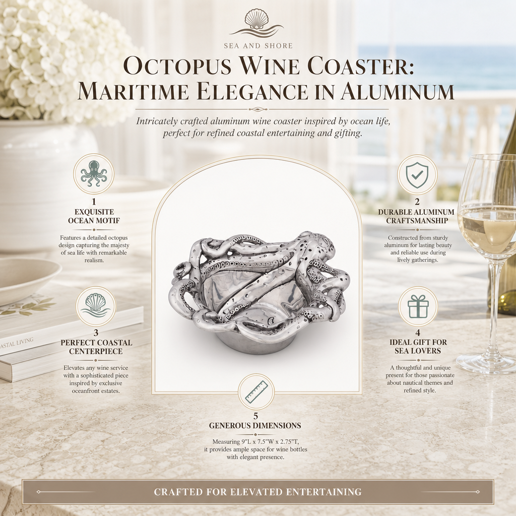 Octopus Wine Coaster
