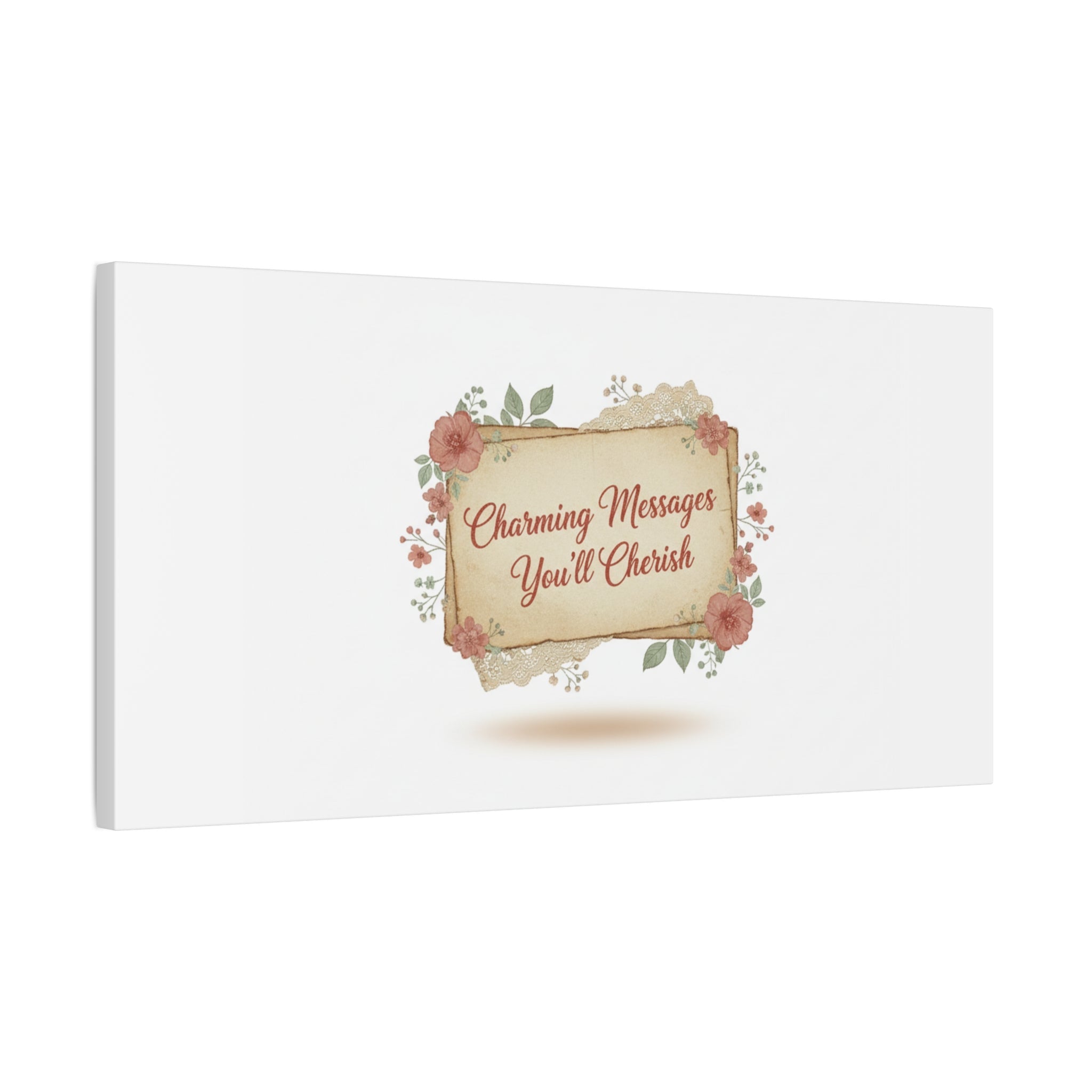 Love Letter Collage Canvas, Vintage Letter Art, Wax Seal Romance Print
