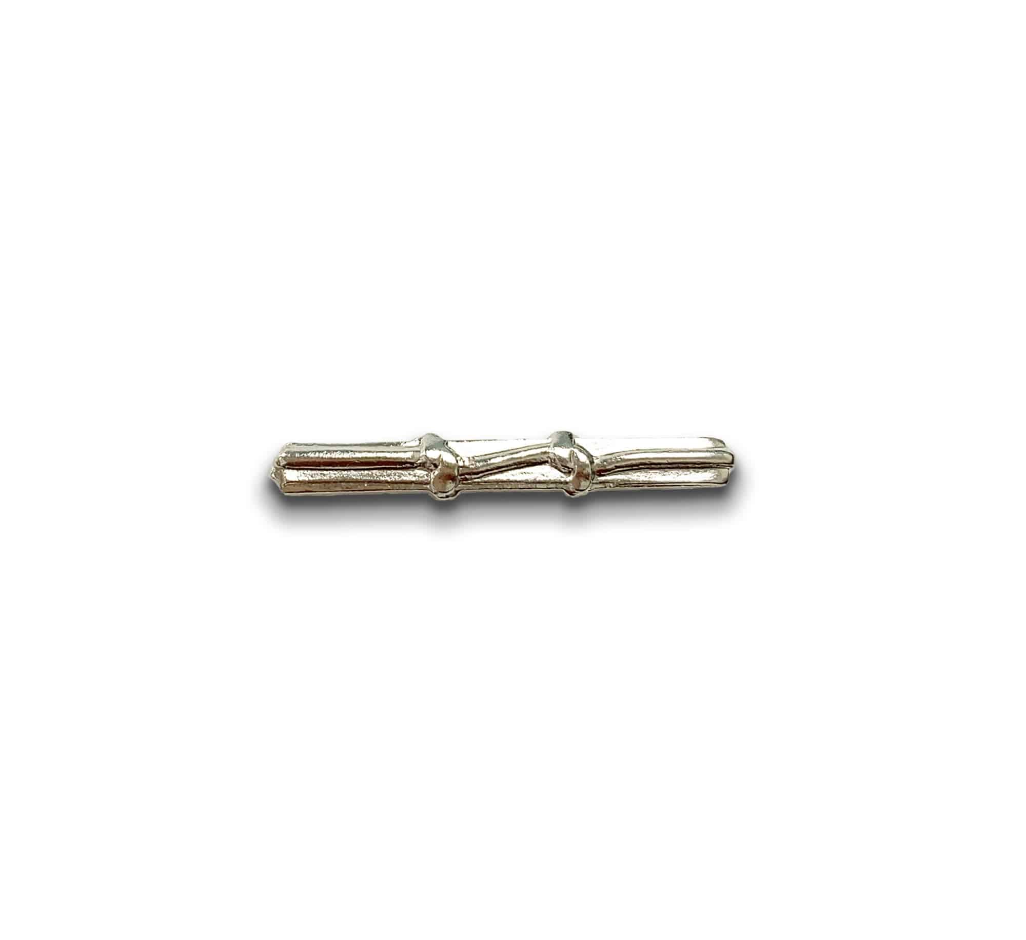 US Army Good Conduct 2 Knots Silver Ribbon Device