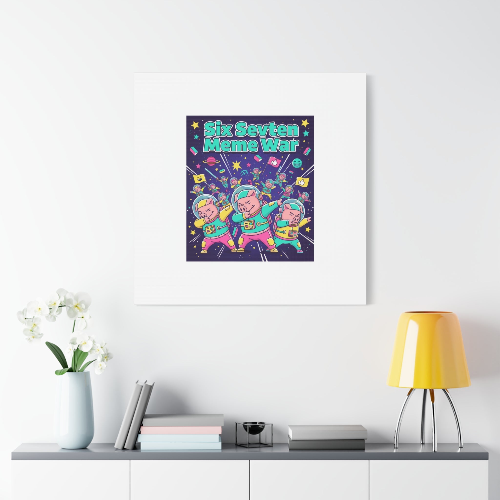 Six Sevven Meme War™ Canvas Tote | Nissspelled Edition