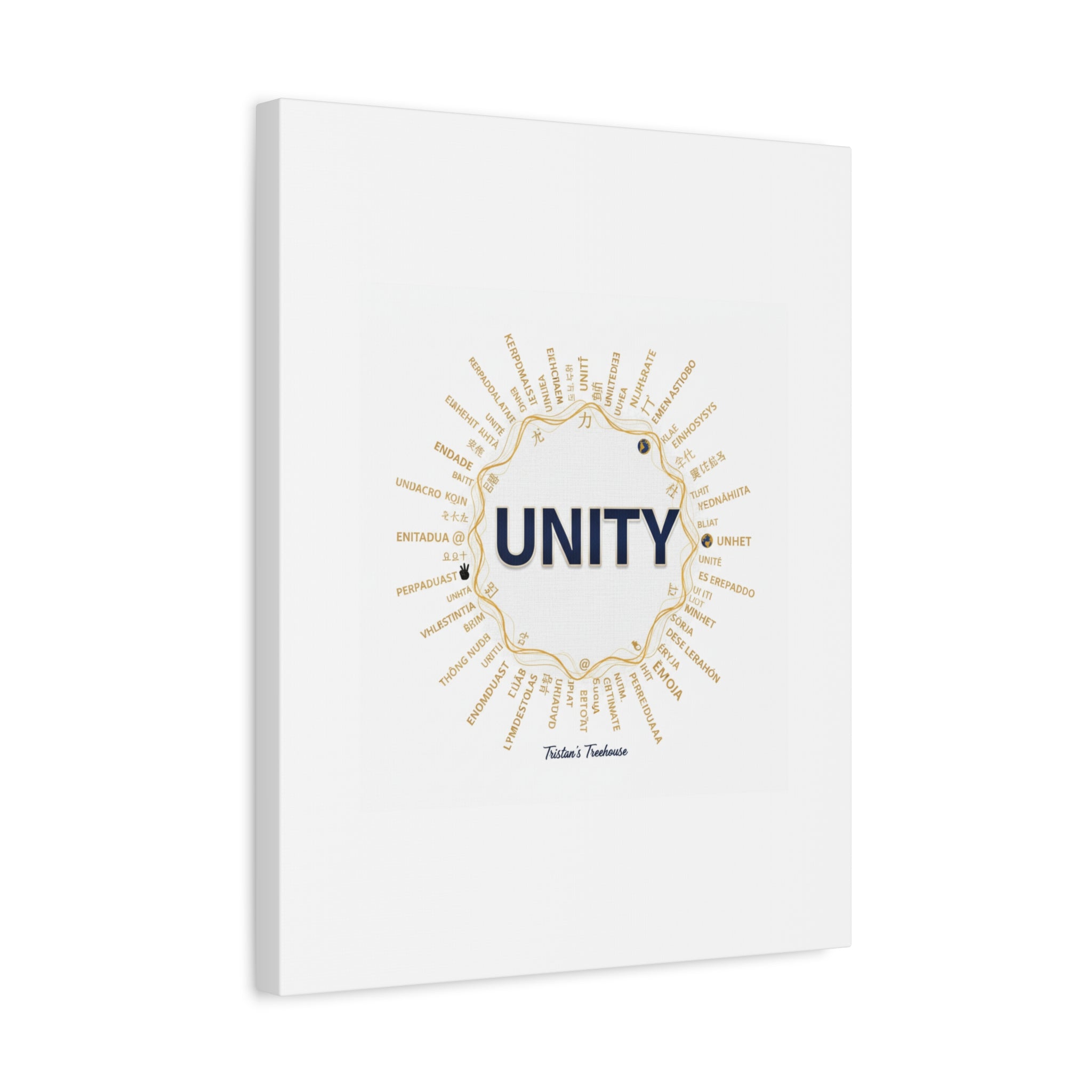 UNITY Canvas, Matte Stretched 1.25" | Dry January sober curious decor