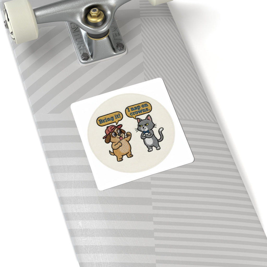 Cooked Beyond Repair Sticker | exhaustion meme, burnout snack