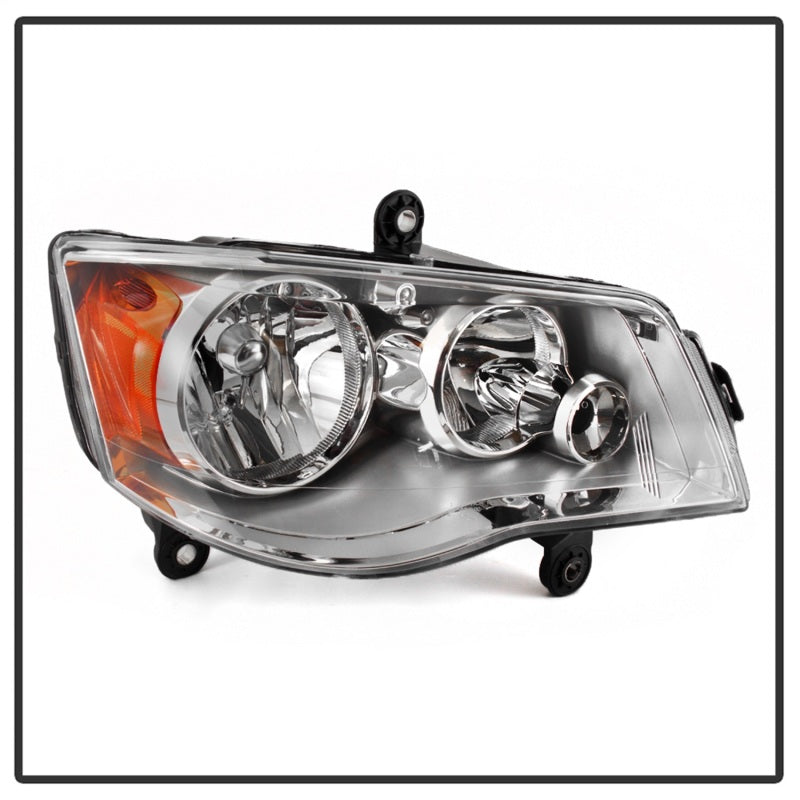 SPYDER xTune 11-17 Dodge Grand Caravan Passenger Side Headlight - OEM Right (HD-JH-CHRTC08-OE-R) 9042522