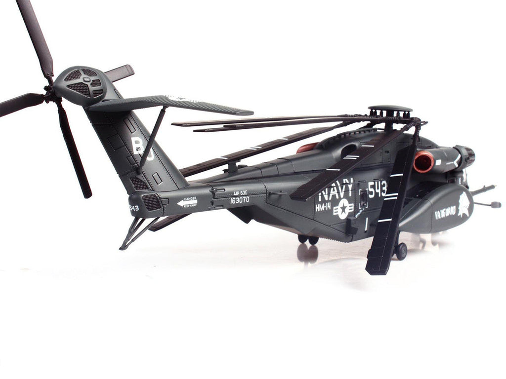 Sikorsky MH-53E Sea Dragon Helicopter "United States Navy Vanguard Tail Number 543" Dark Gray 1/72 Diecast Model by Panzerkampf