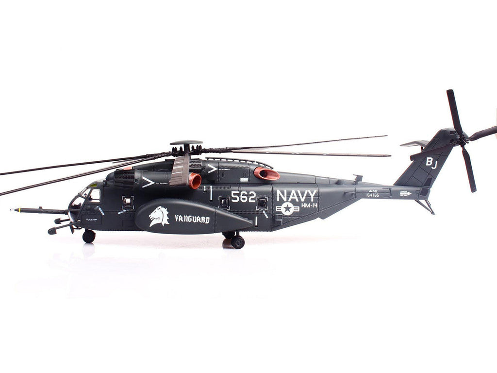 Sikorsky MH-53E Sea Dragon Helicopter "United States Navy Vanguard Tail Number 562" Dark Gray 1/72 Diecast Model by Panzerkampf