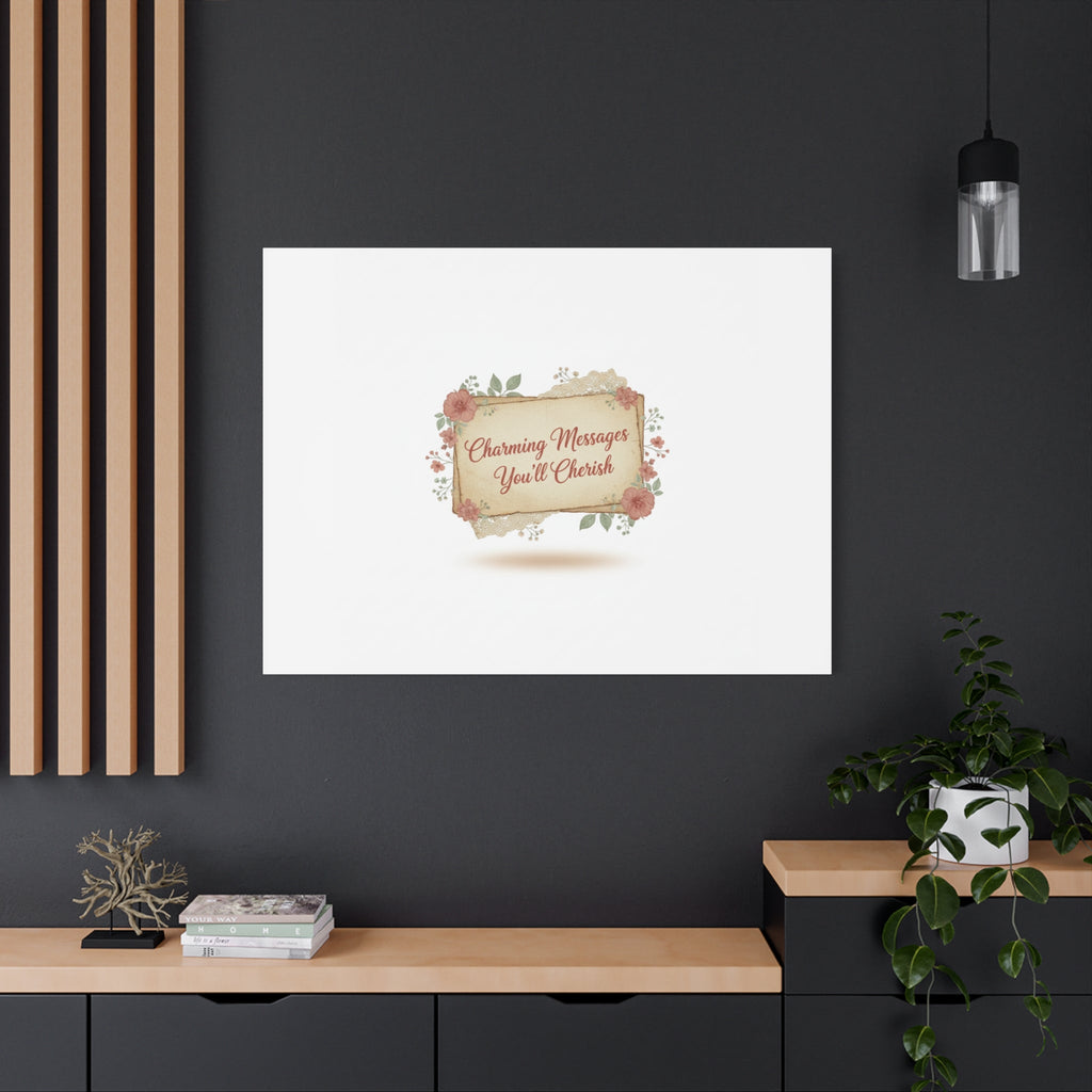 Love Letter Collage Canvas, Vintage Letter Art, Wax Seal Romance Print