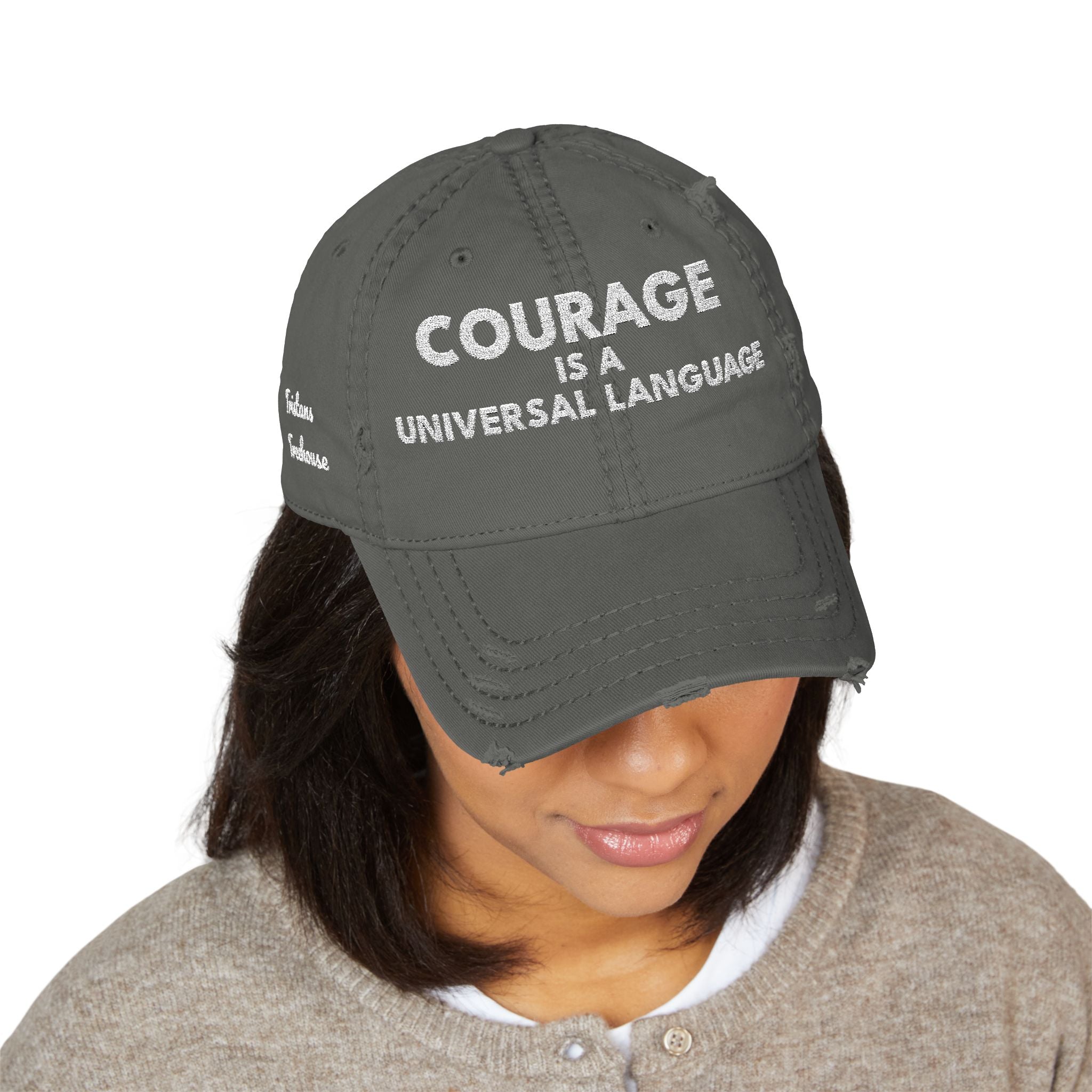 Courage is a Universal Language – Hat
