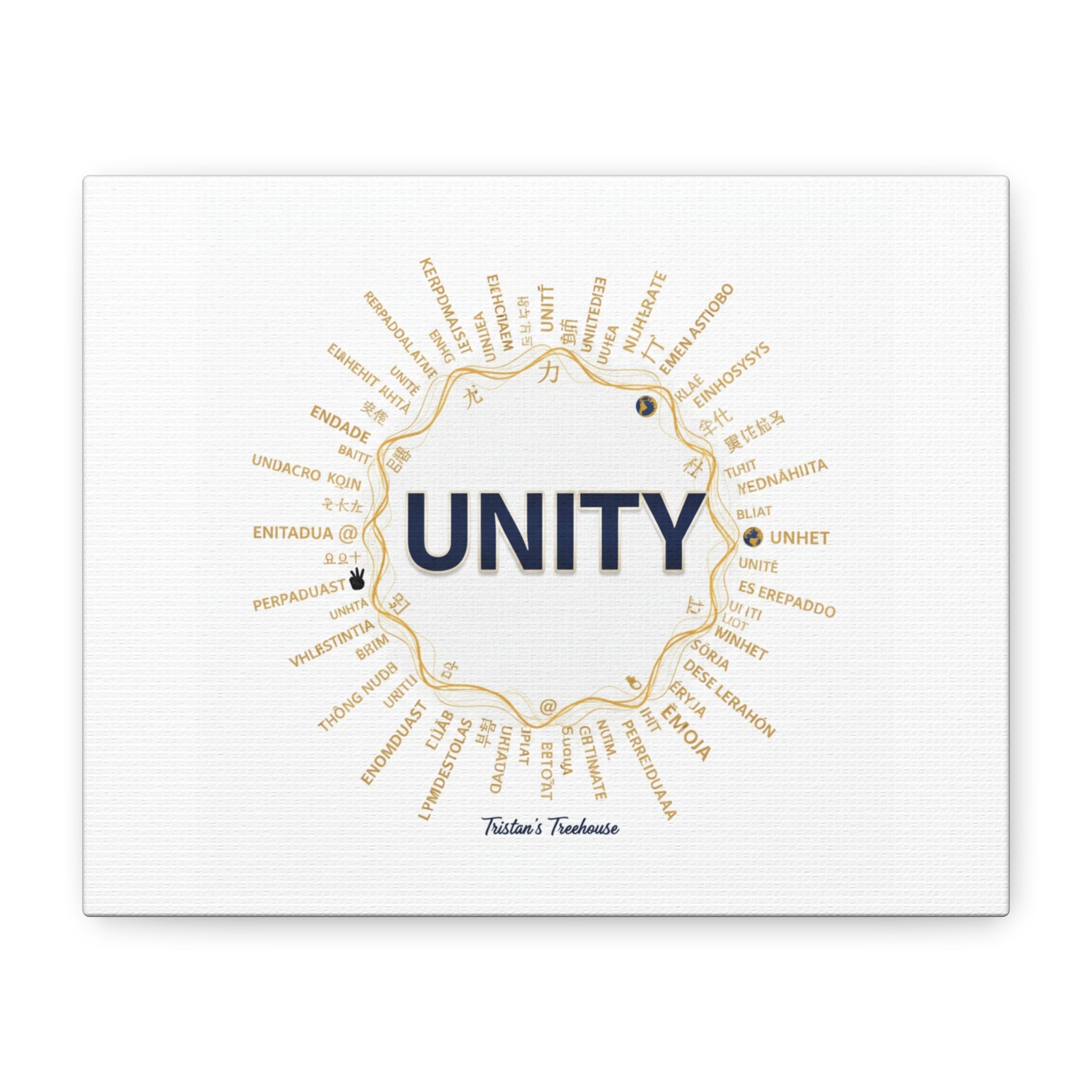 UNITY Canvas, Matte Stretched 1.25" | Dry January sober curious decor
