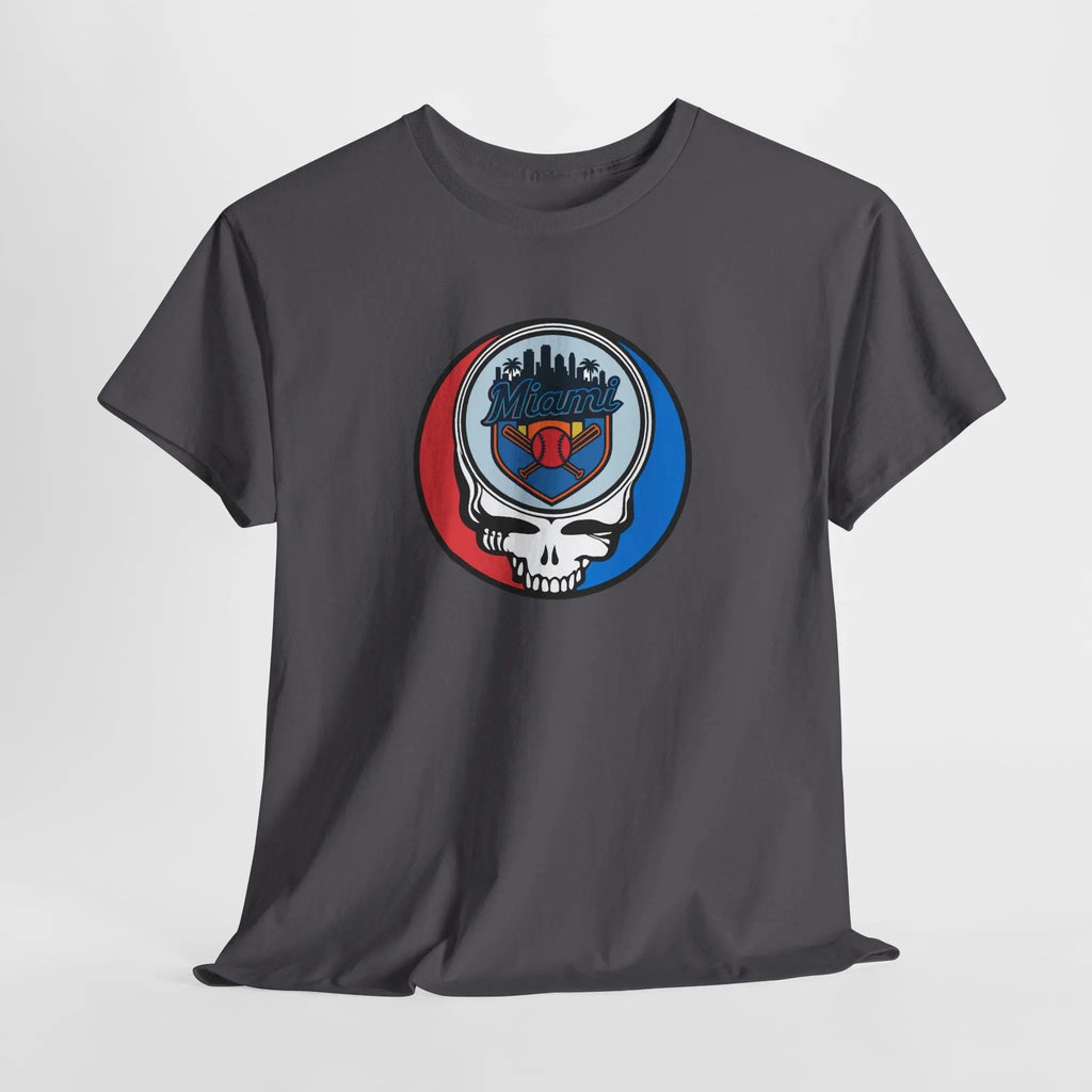 Miami Marlins Original Stealie Grateful Dead T-Shirt
