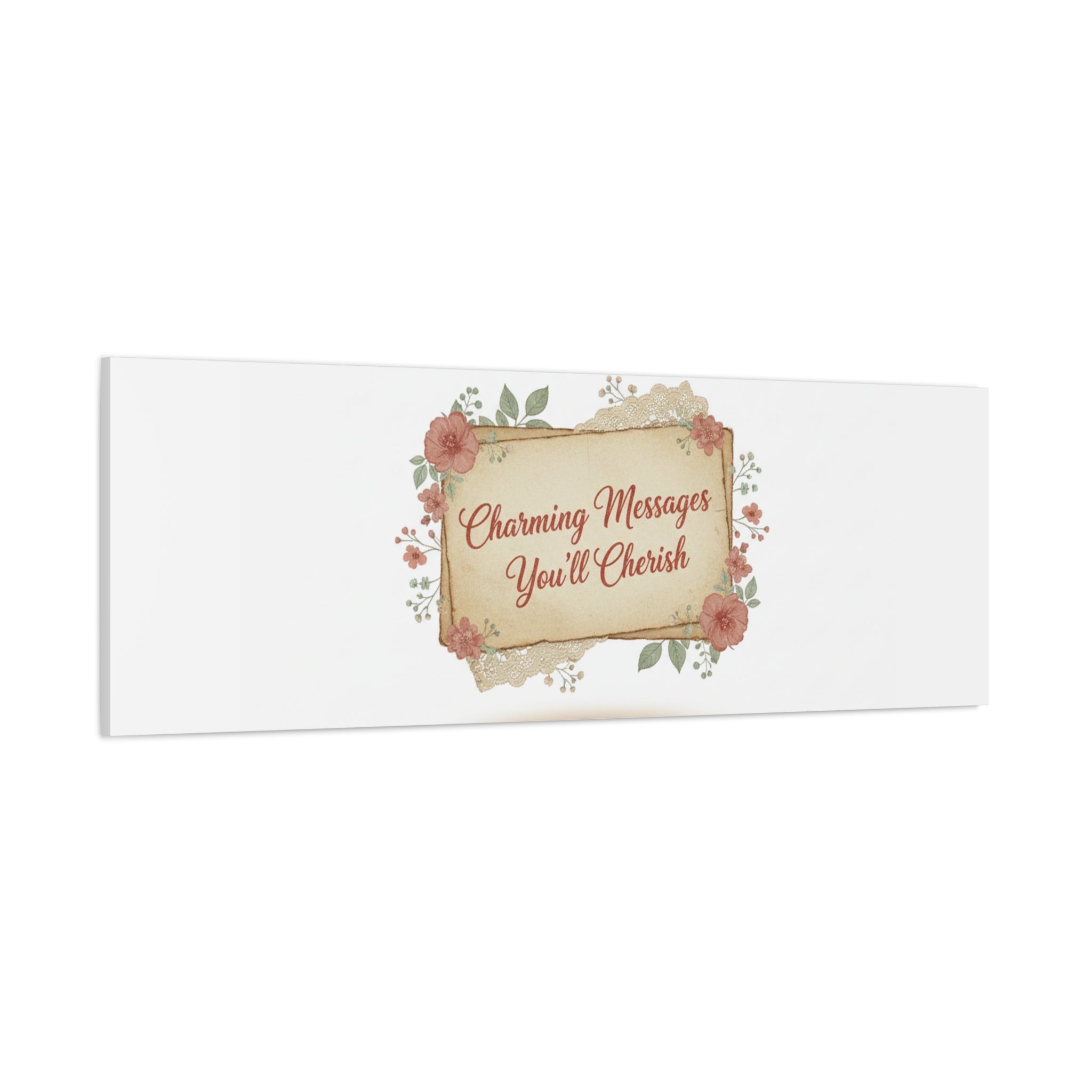 Love Letter Collage Canvas, Vintage Letter Art, Wax Seal Romance Print