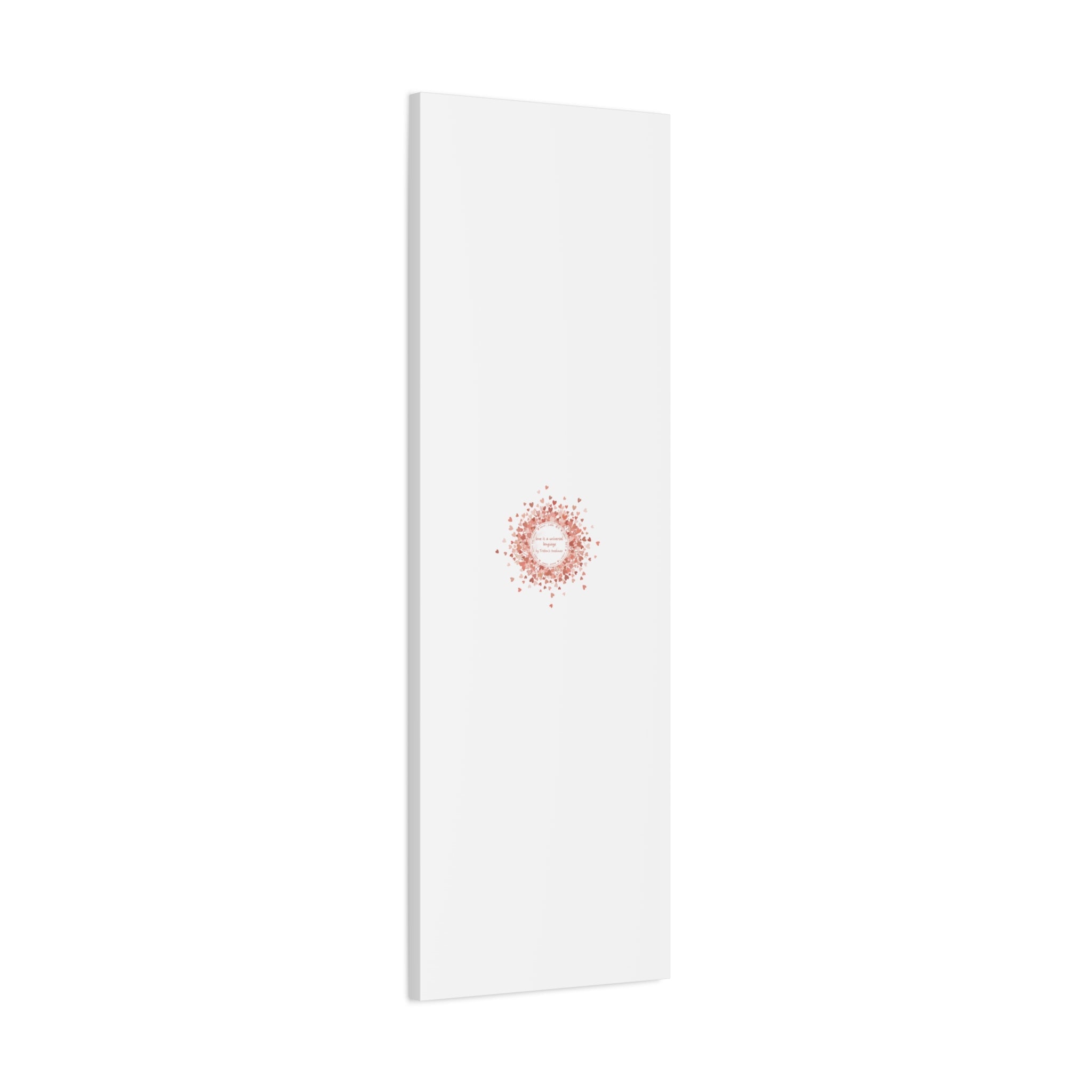 Tiny Heart Confetti Canvas | Matte Stretched Wall Art