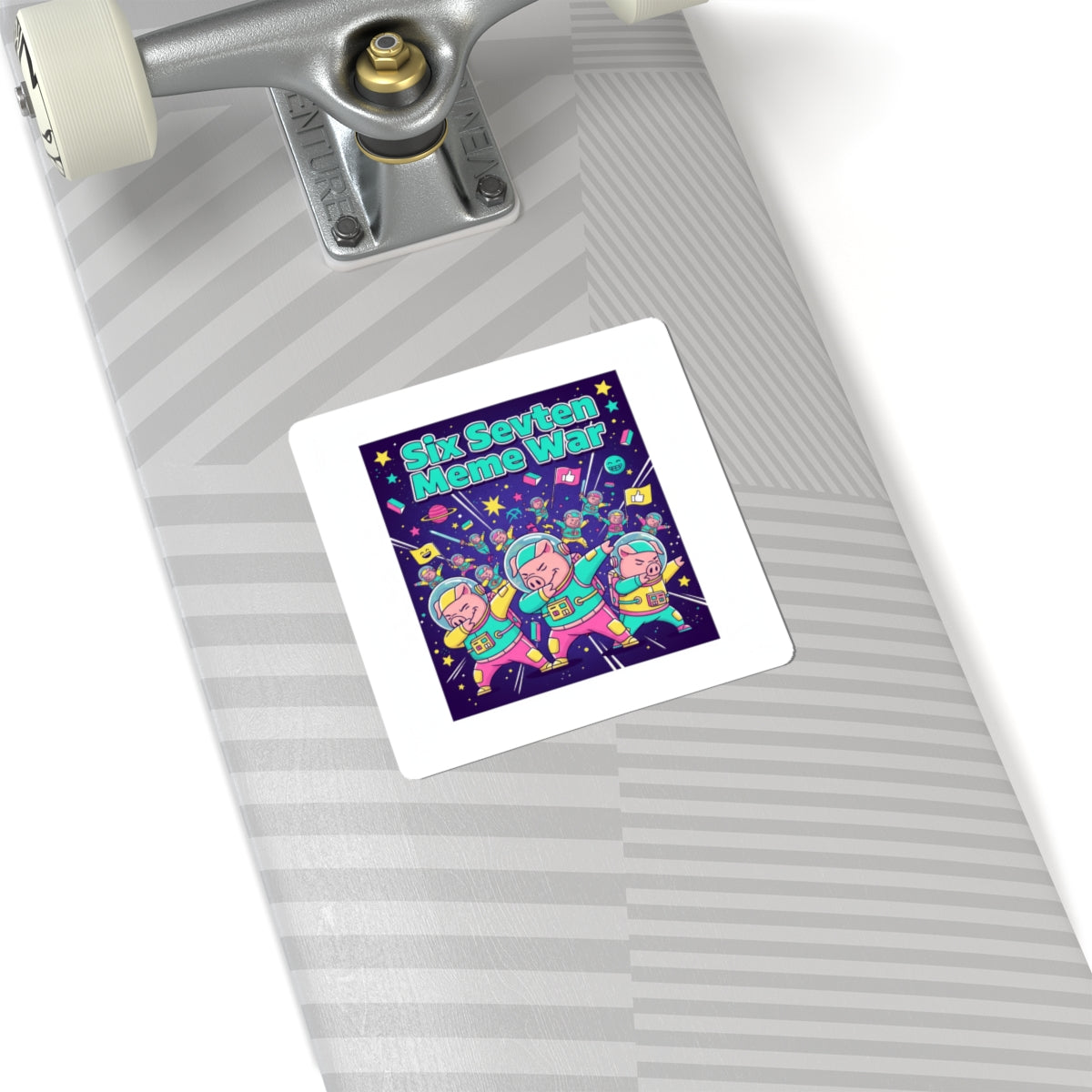 Six Sevven Meme War Sticker – Nissspelled on Purpose 😏