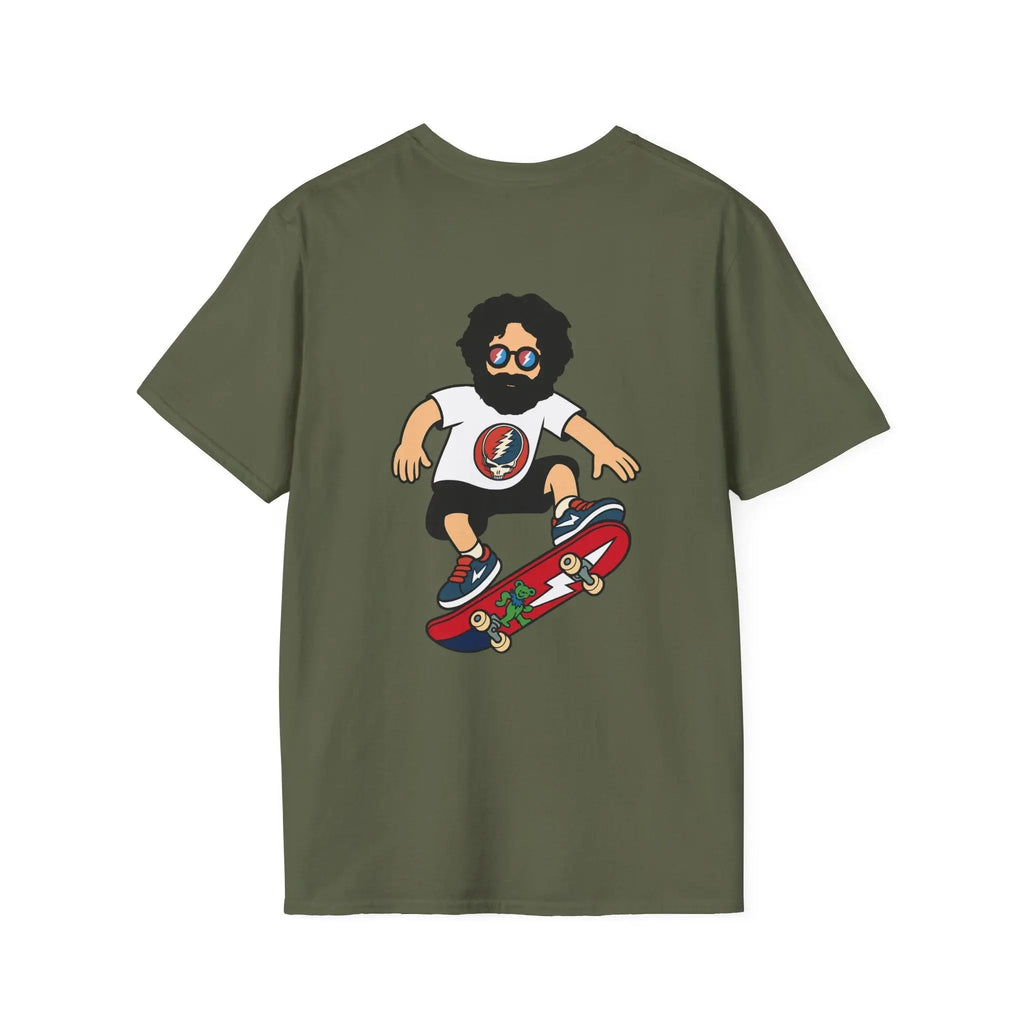 Shreddin' Jerry - Life is dead.® Two-Sided Print Grateful Dead T-Shirt