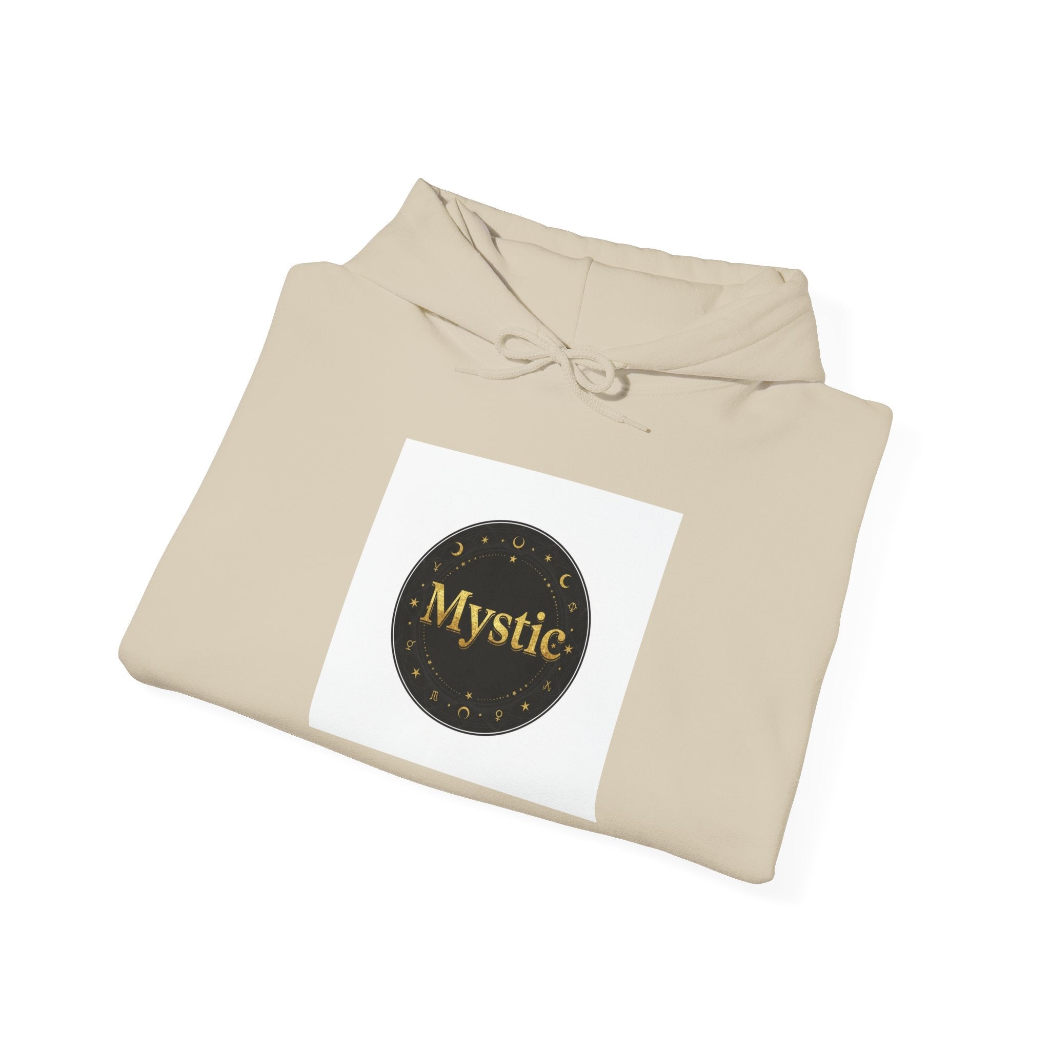 Mystic circle occult type Hoodie | tarot typography, esoteric print