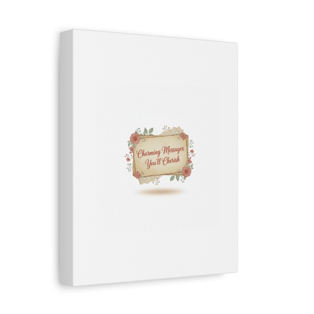 Love Letter Collage Canvas, Vintage Letter Art, Wax Seal Romance Print
