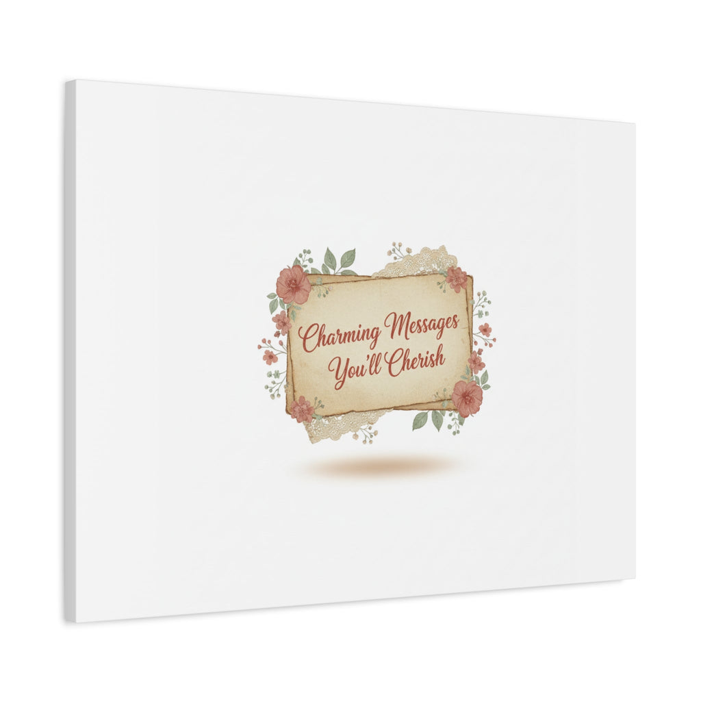 Love Letter Collage Canvas, Vintage Letter Art, Wax Seal Romance Print
