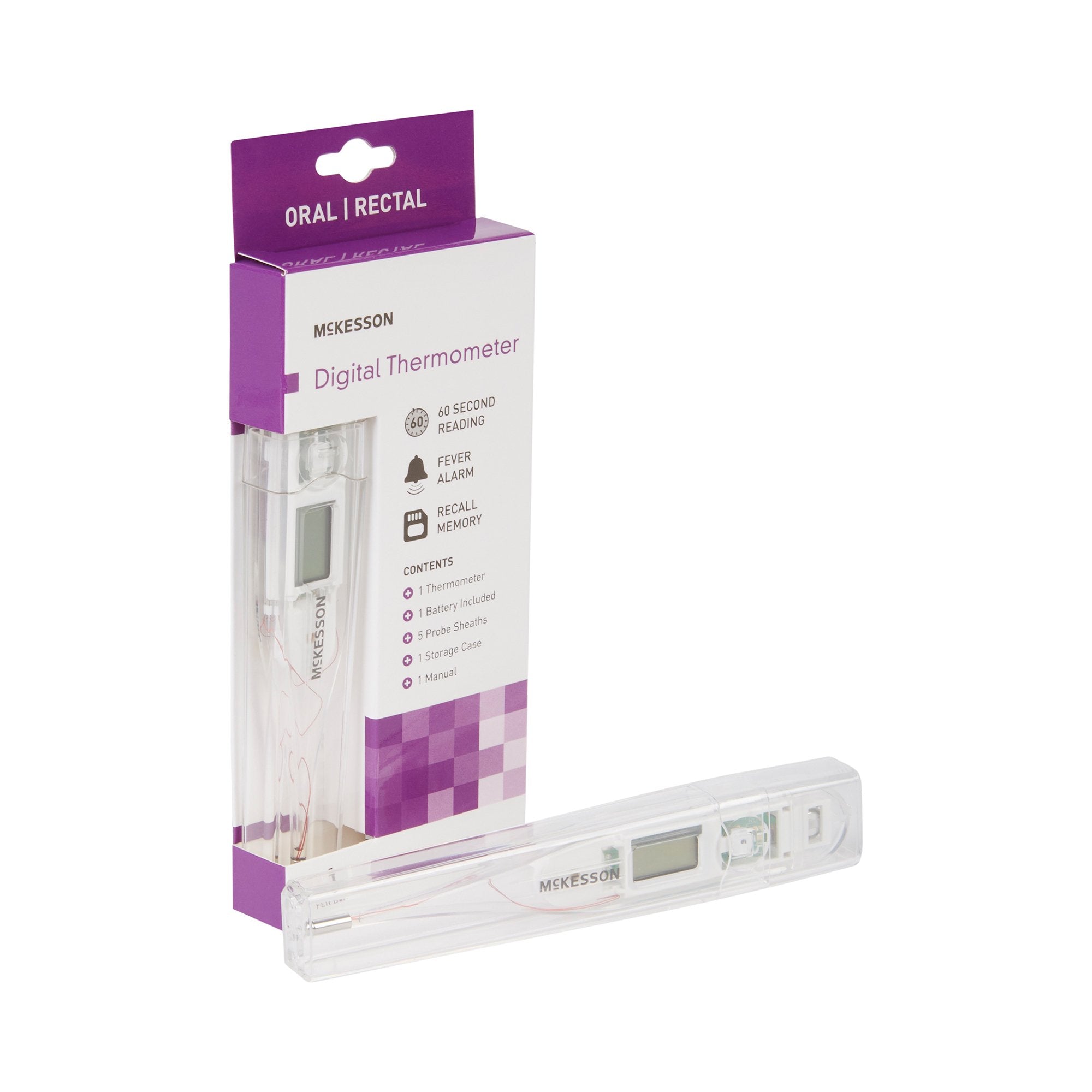 McKesson Digital Stick Thermometer 16-412GM-00