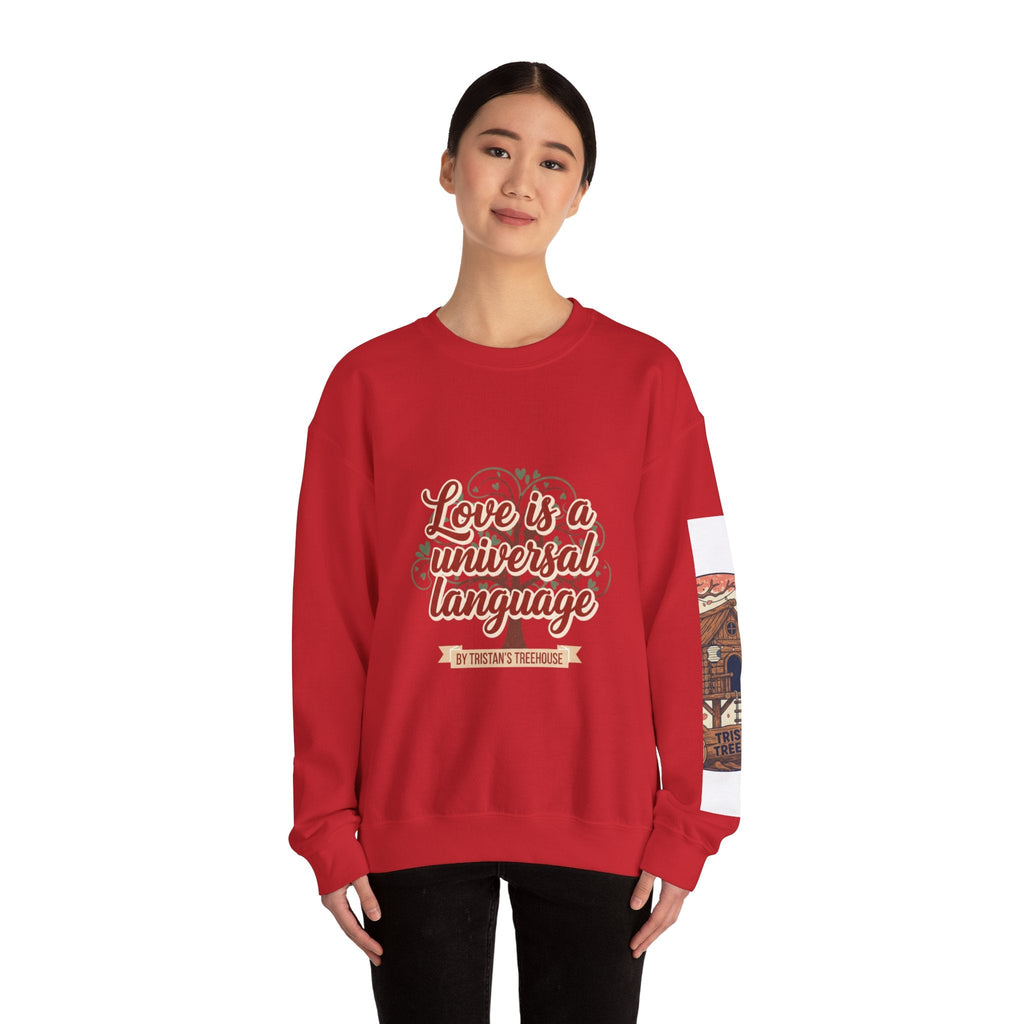 Love Is a Universal Language Crewneck Sweatshirt