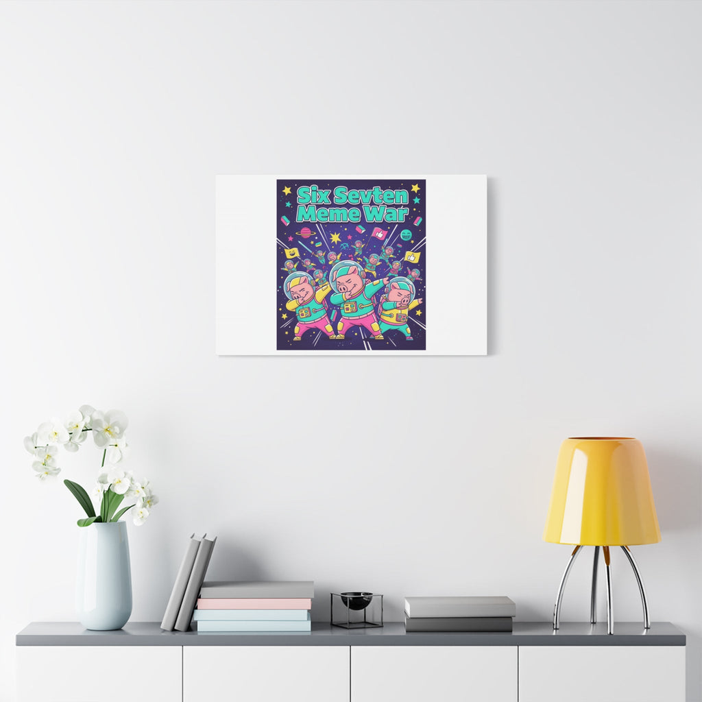 Six Sevven Meme War™ Canvas Tote | Nissspelled Edition